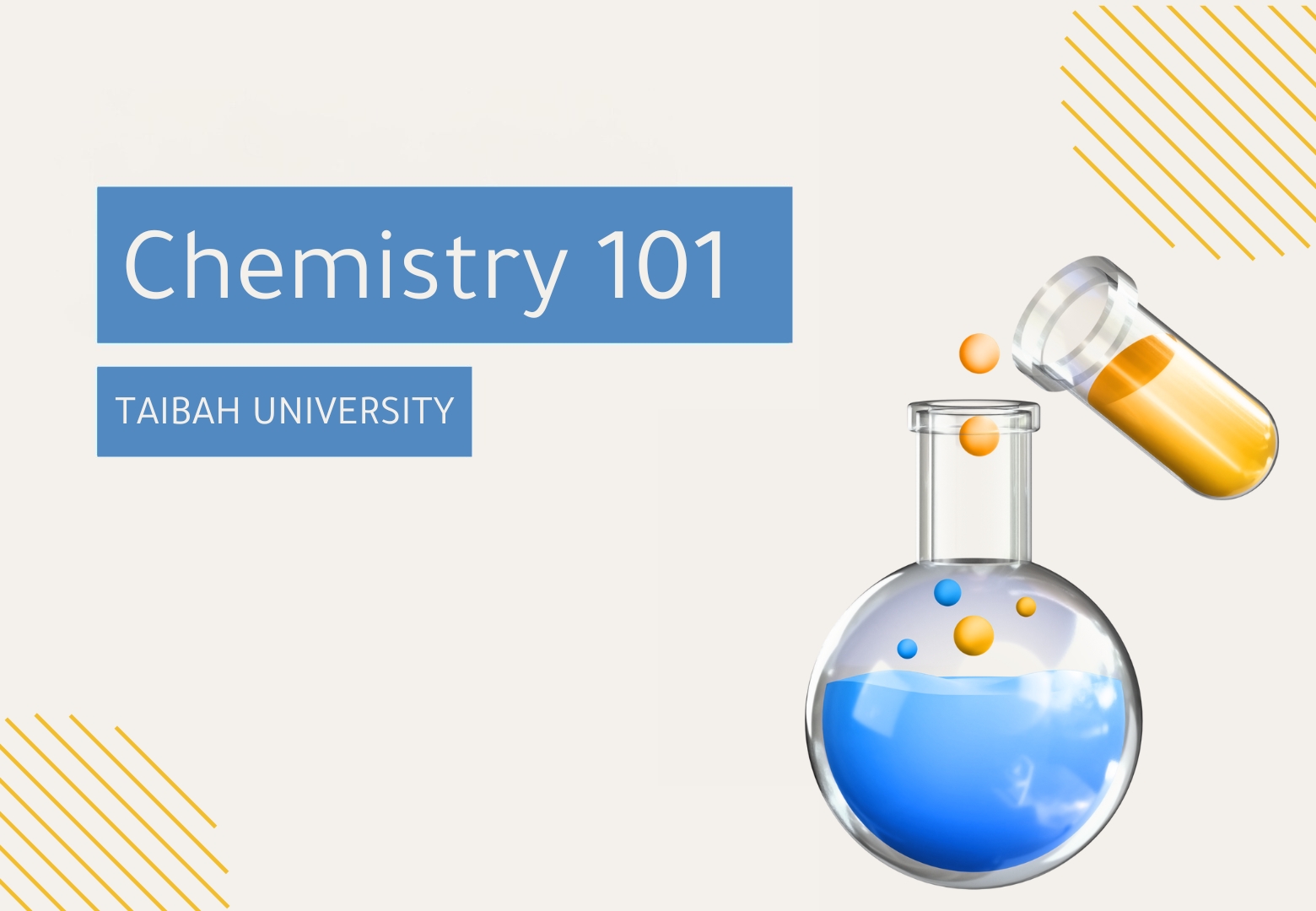 الكيمياء 101